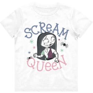 Disney - Tnbc Scream Queen Girls T-Shirt Wht 3-4 Years