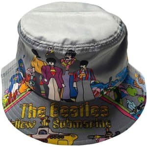 The Beatles - Yellow Submarine Grey Bucket Hat Large/XL