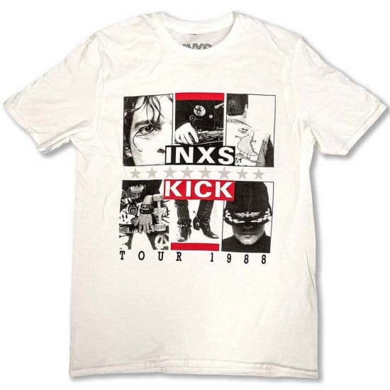 Inxs - Kick Tour Uni Wht