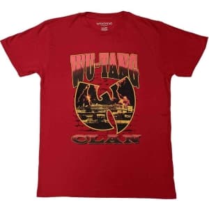 Wu-Tang Clan - Brick Wall Uni Red S