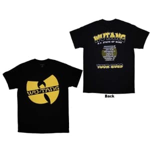 Wu-Tang Clan - Tour '23 Slanted Logo State Of Mind Uni XL