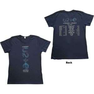 U2 - E+I 2018 Tour Dates Lady Navy L