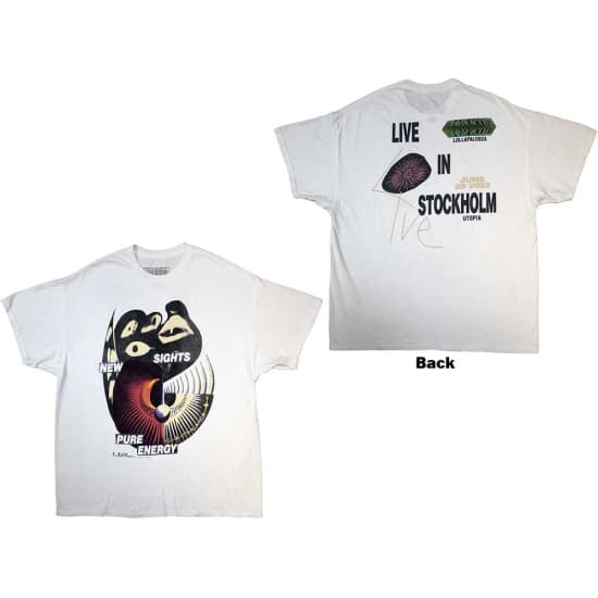 Travis Scott - Summer Run 2023 Stockholm Uni Wht 1