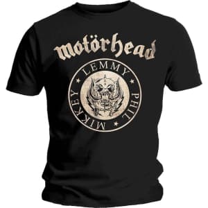 Motorhead - Undercover Seal Newsprint Uni Bl M