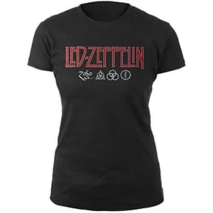 Led Zeppelin - Logo & Symbols Lady Bl XL
