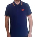 Miniatyrbild 1 av 4: David Bowie - Flash Logo Uni Navy Piké: