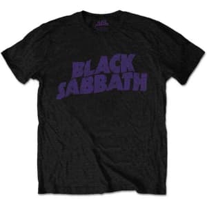 Black Sabbath - Vintage Wavy Logo Uni Bl