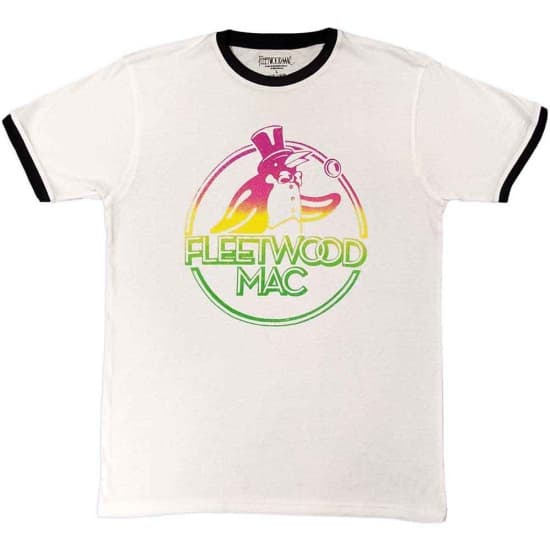 Fleetwood Mac - Penguin Ringer Uni Wht S