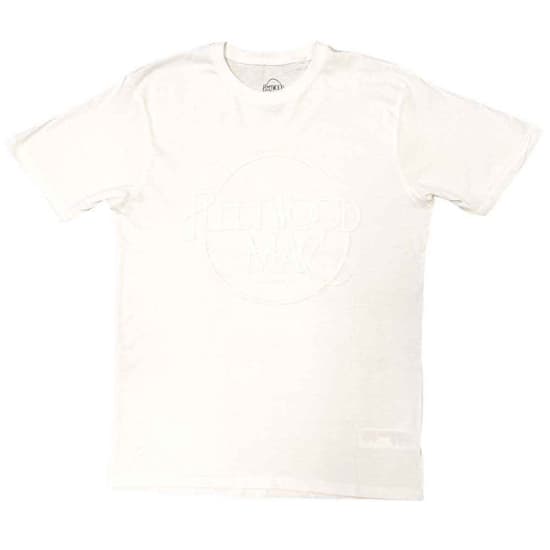 Fleetwood Mac - Classic Logo Hi-Build Uni Wht    S