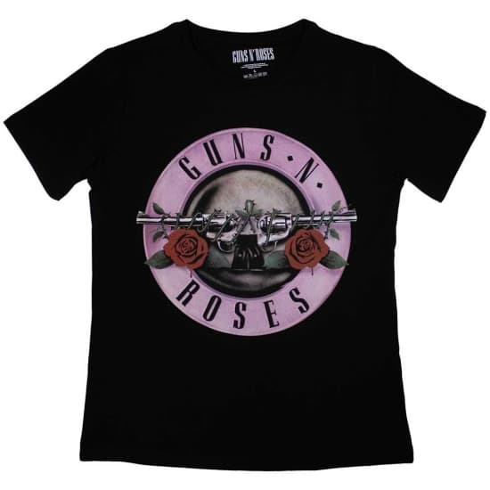 Guns N Roses - Classic Logo Lady Bl S