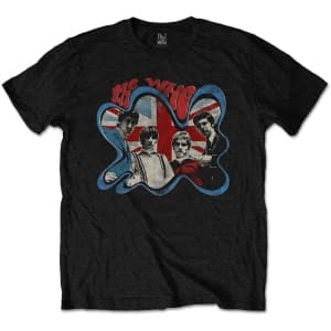 The Who - Groovy Border Uni Bl    S M