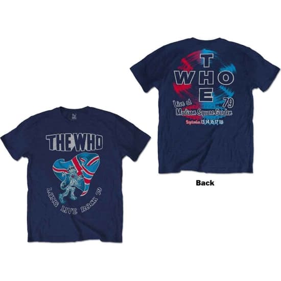The Who - Long Live Rock '79 Uni Navy S