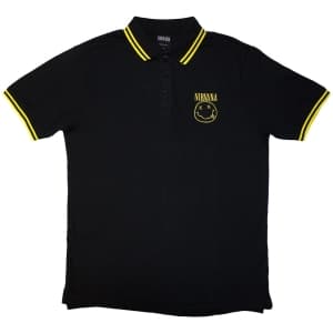 Nirvana - Yellow Smiley Uni Bl Piké: