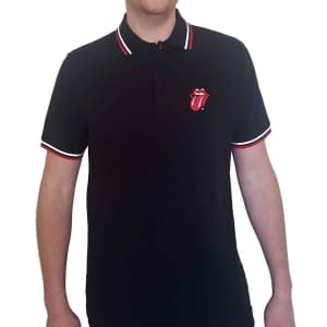 Rolling Stones - Classic Tongue Uni Bl Piké: S