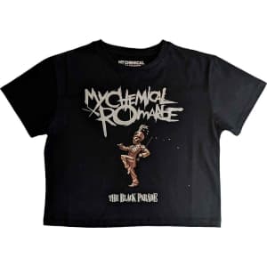 My Chemical Romance - The Black Parade Lady Bl Crop Top:
