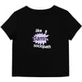 Miniatyrbilde 2 av 4: Olivia Rodrigo - Like A Damn Sociopath Lady Bl Crop Top: