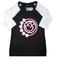 Miniatyrbild 1 av 2: Blink-182 - Six Arrow Smile Lady Bl/Wht Raglan