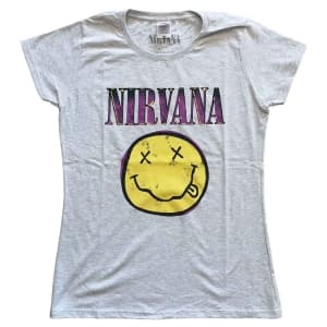 Nirvana - Xerox Happy Face Pink Lady Heather XL
