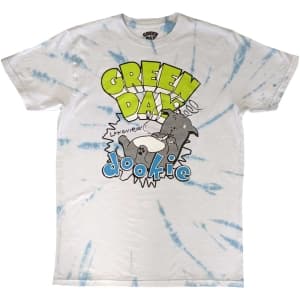 Green Day - Dookie Longview Uni Wht Dip-Dye M