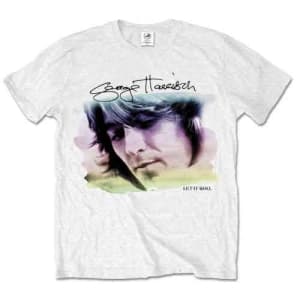 George Harrison - Water Colour Portrait Uni Wht M