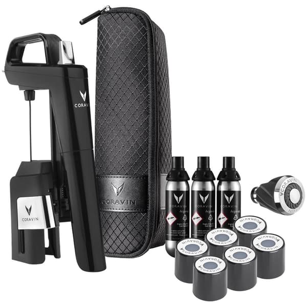 CORAVIN Timeless Six+ Wine Preservation System - Piano Black