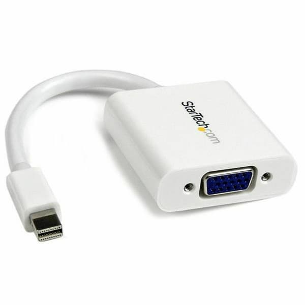 Mini-DisplayPort till VGA-adapter Startech MDP2VGAW Vit