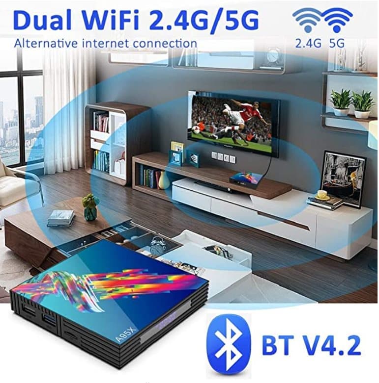 4k smart tv box 4gb 32gb med android 9 0 a95x r3
