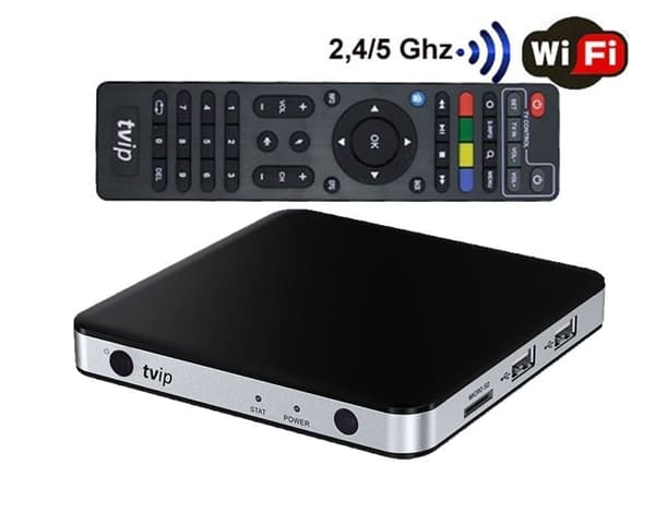Streamer Linux Multimedia TVIP S-Box V.605 4K HEVC - Decoder Android 6.0 Con WiFi 5GHz Multimedia Linux Stalker - Foto 9