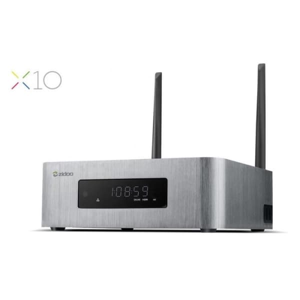 Zidoo X10: 4K HDR mediaspelare med intern 3,5" hårddiskfack