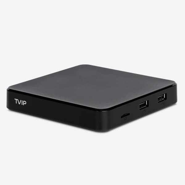 TVIP S-Box 605 - IPTV HD-boks, Linux 4K/ WiFi 2,4/5 GHz