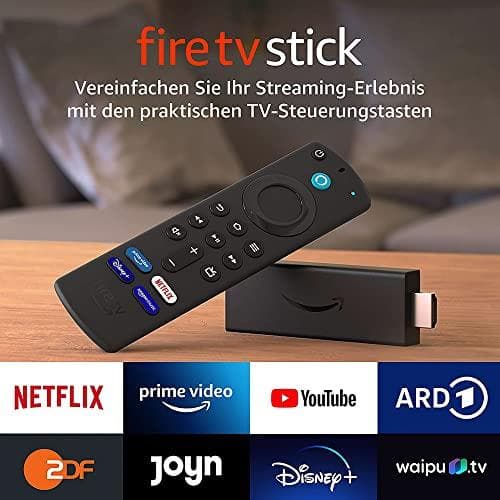 Amazon Fire TV Stick (3. generation) - digital multimediemodtager - Fuld HD - HDR - 8 GB - med Alexa Voice Remote (3. generation)