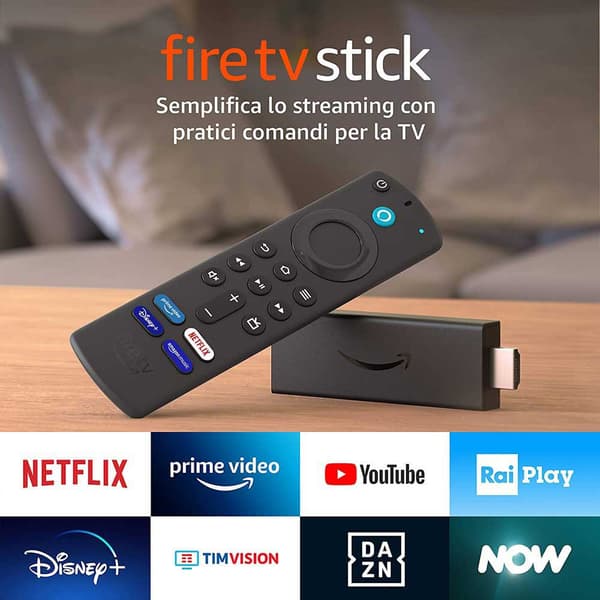 Amazon Suoratoisto Media Pelaaja Fire Tv Stick 2021 With Remote Musta