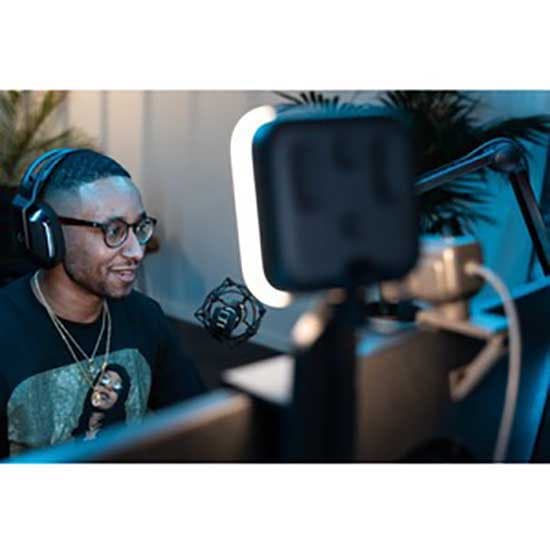 Logitech Streaming Lys Litra Glow Hvid
