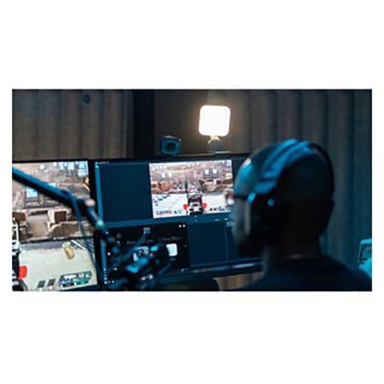 Logitech Streaming Lys Litra Glow Hvid