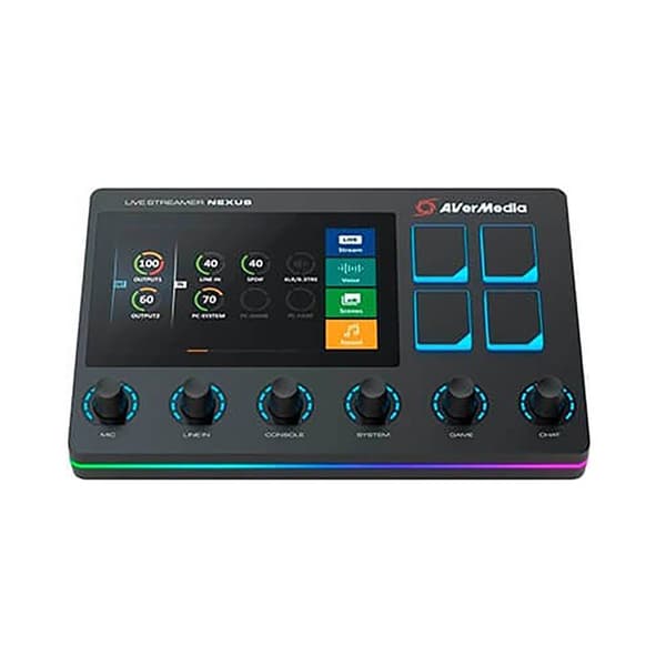 Avermedia Strömningskontrollcenter Live Ax310 Svart