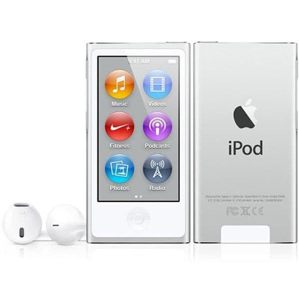 APPLE iPod nano 16 GB silver (7:e generationen) …- REFURBISHED