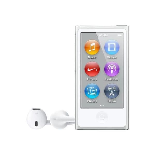 NY APPLE iPod Nano 16GB Silver 7:e generationen- REFURBISHED