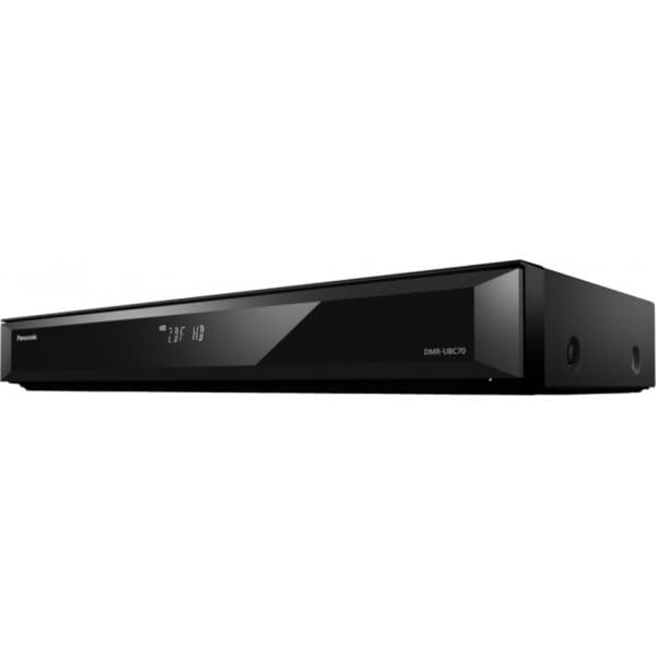 Panasonic DMR-UBC70EGK 4K UHD -skaalaava Blu-ray -soitin ja 500 Gt HD-digiboksi, musta