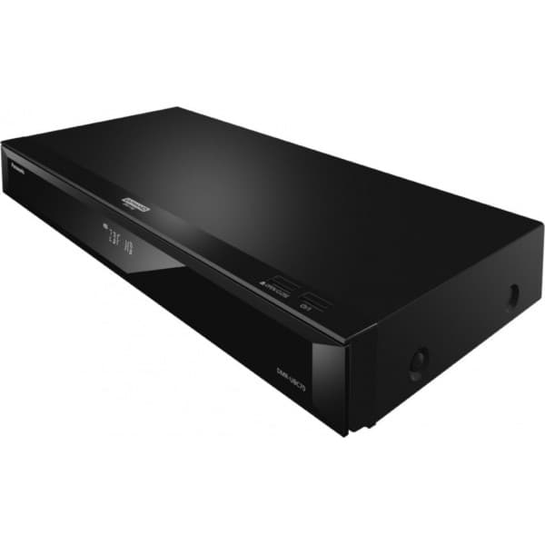 Panasonic DMR-UBC70EGK 4K UHD -skaalaava Blu-ray -soitin ja 500 Gt HD-digiboksi, musta