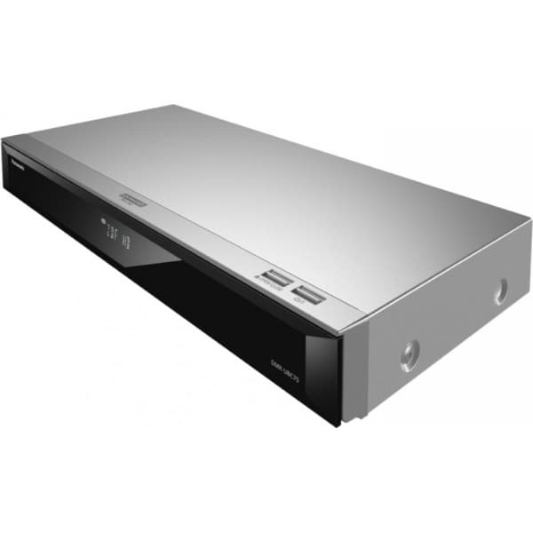 Panasonic DMR-UBC70EGS 4K UHD -skaalaava Blu-ray -soitin ja 500 Gt HD-digiboksi, hopea
