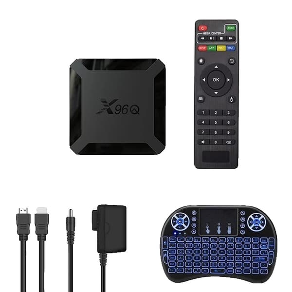 Android Smart TV-box, 4K-upplösning, Quad Core-processor, EU-kontakt, 2G16G Lägg till G10S PRO EU Plug 4