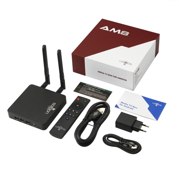Älykäs TV-boksi, 8GB RAM-muisti, 64GB tallennustila, 8K-videolähtö,AM8 PRO 8G 64G -> AM8 PRO 8G 64G, EU-pistoke