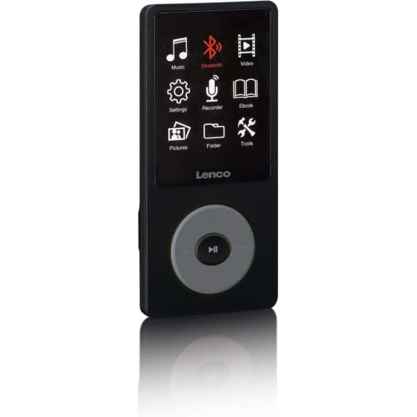 Lenco Xemio-860BK MP3/MP4-spelare, svart