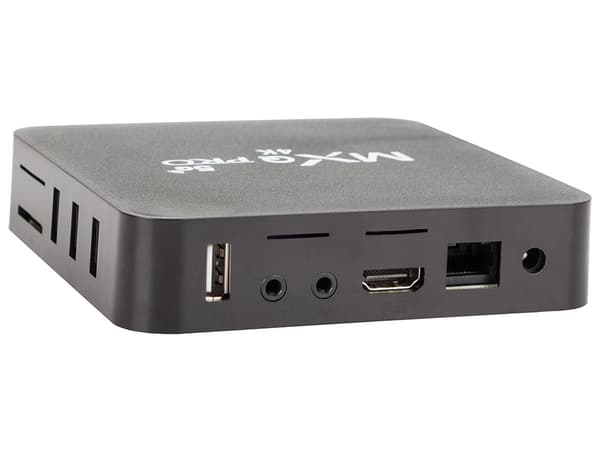 Smart tv box android 4k multimediaspelare