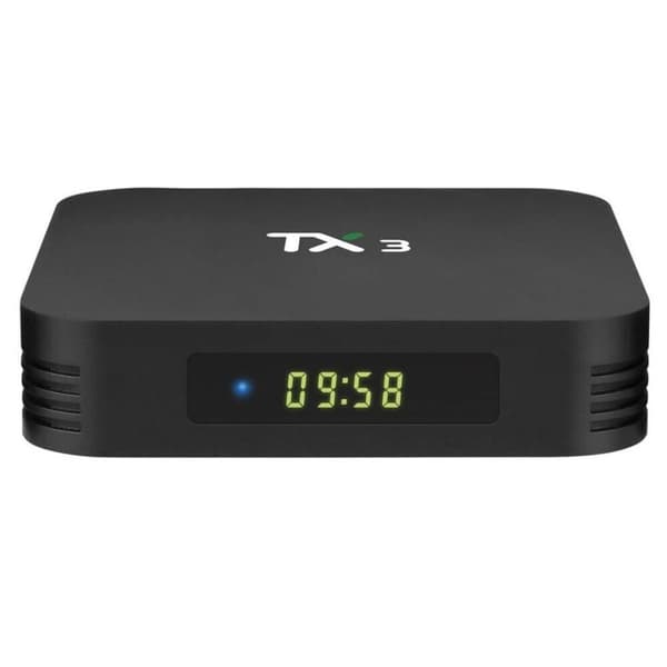 Tanix Tx3 4k 4gb/64gb Dual Band Android 9 Mediespiller