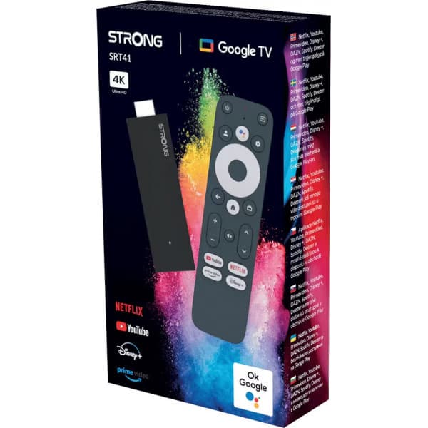 Strong SRT41 Wi-Fi 4K Google TV mediaplayer