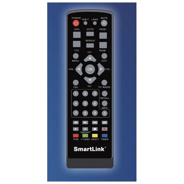 Smartlink SL-DVB-T2/C optagelig digitalboks til antenne- og kabelnetværk