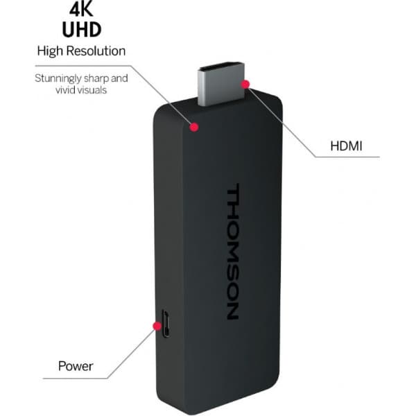 Thomson Streaming Stick 140G 4K-medieafspiller