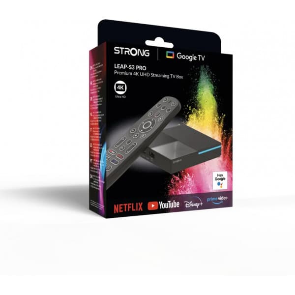 Strong LEAP S3 Pro Wi-Fi 4K Google TV mediatoistin