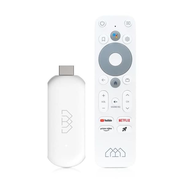 Homatics mediaspelare, Android TV 11, 32 GB, 1 GB RAM, HD Stick